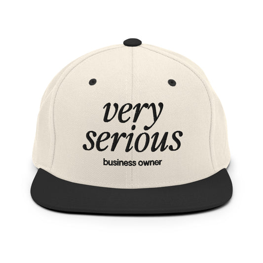 Very Serious Business Owner Hat